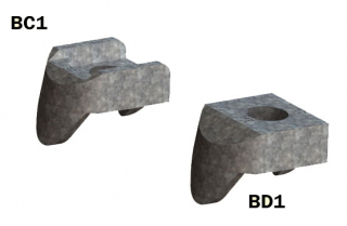 Composants BEAMCLAMP type BC1 & BD1
